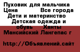 Пуховик для мальчика › Цена ­ 1 600 - Все города Дети и материнство » Детская одежда и обувь   . Ханты-Мансийский,Лангепас г.